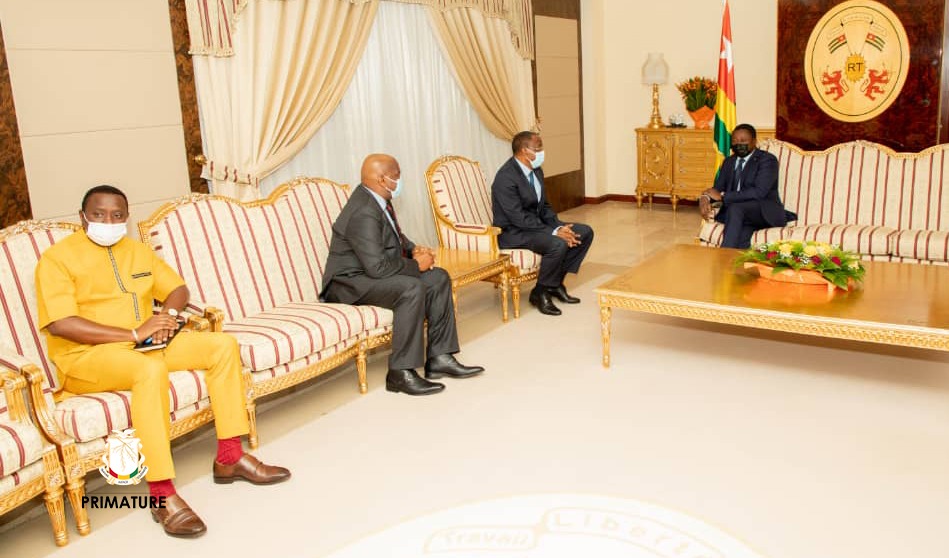 Le Premier ministre, Mohamed Béavogui à Lomé