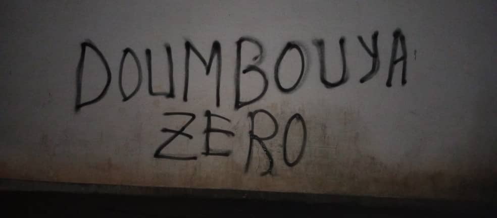 Manif du 17 août : Forécariah avait préféré des graffitis anti-CNRD